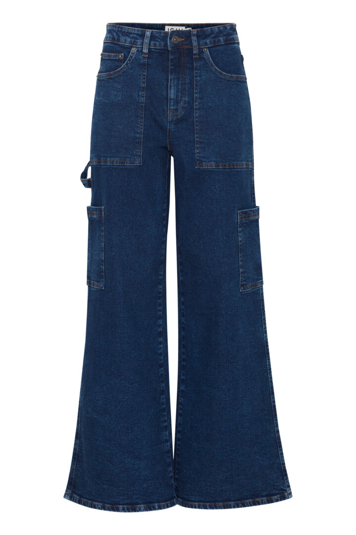 Jeans - Camryn (Washed dark blue)