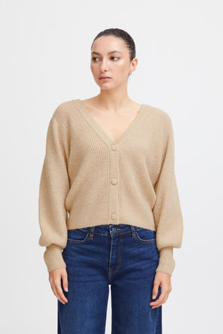 Cardigan- Dusty (Oatmeal melang)