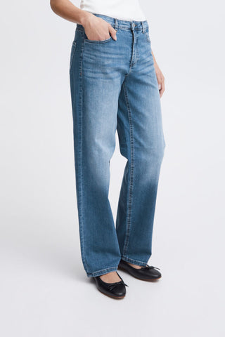 Jeans - Twiggy Straight Long 32 (Light blue)