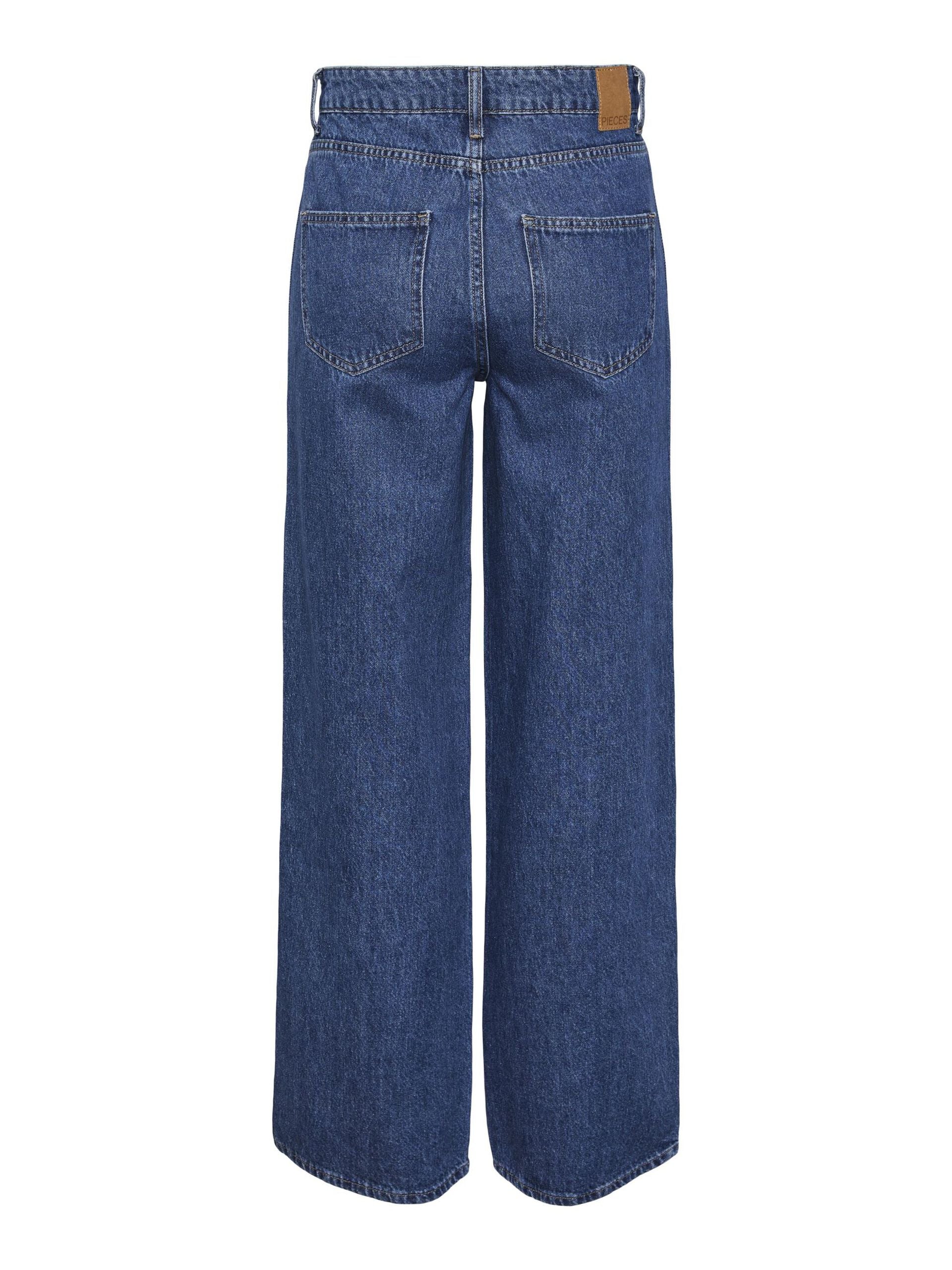 Jeans taille haute - Sky (Medium Blue)