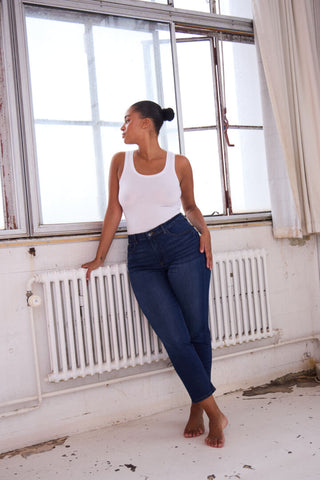Jeans - Twiggy Raven (Dark blue)