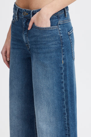 Jeans - Twiggy wide 32 (Medium blue)