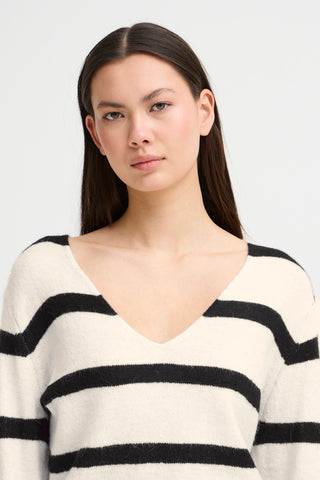 Pull - Kamara col en V (Meteorite)