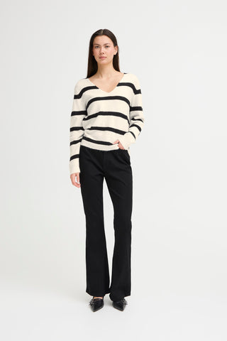 Pull - Kamara col en V (Meteorite)