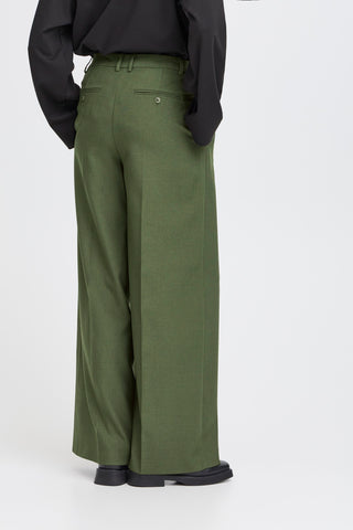 Pantalon - Lexi (Rifle Green melange)