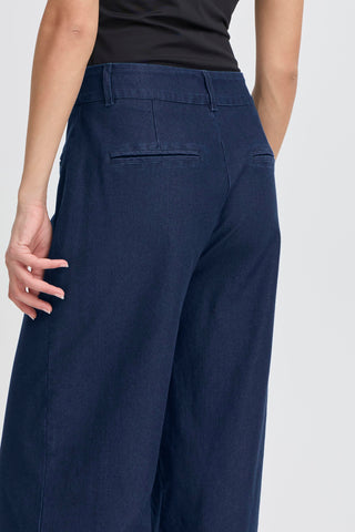 Pantalon - Kate denim (Dark blue)