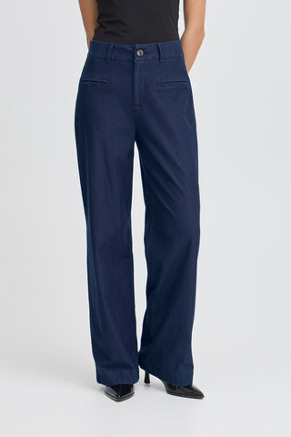 Pantalon - Kate denim (Dark blue)