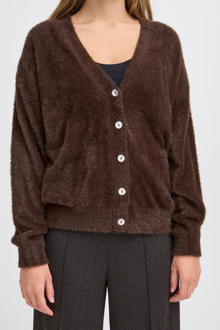 Cardigan - Brula (Coffee Bean)
