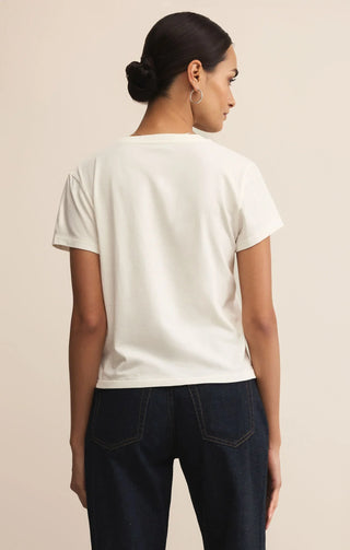 T-shirt - Pray for snow (Sea salt)