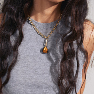 Breloque - Charm (Tiger eye)