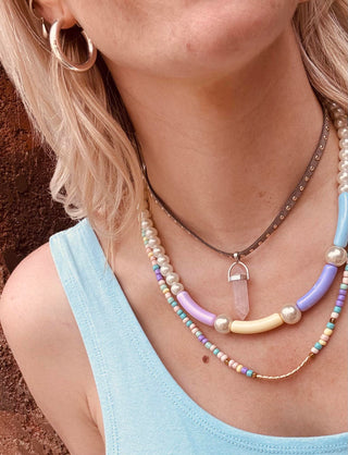 Collier de petites perles colorées - Magic Kingdom