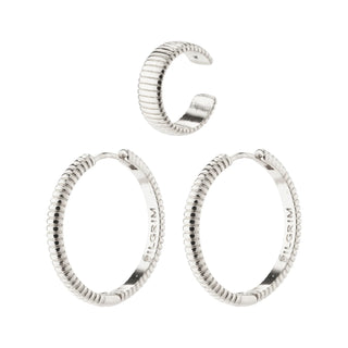 Ensemble boucles d'oreille et ear cuff - Xena