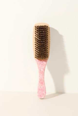 Brosse - Double sleek hair brush (Rose)