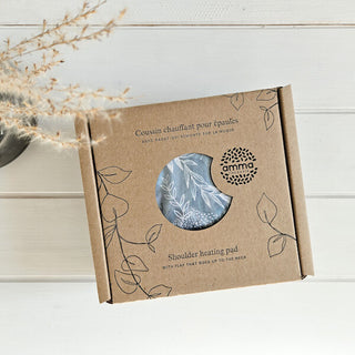 Heating pad for shoulders - Hemp and organic cotton (Sand)