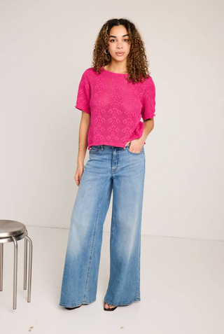 Jeans - Twiggy wide 32 (Light blue)