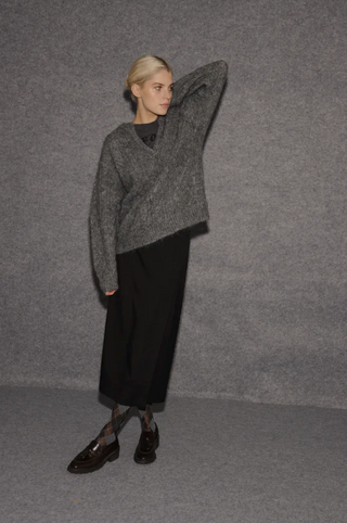 Pull - Belablue (Dark grey melange)