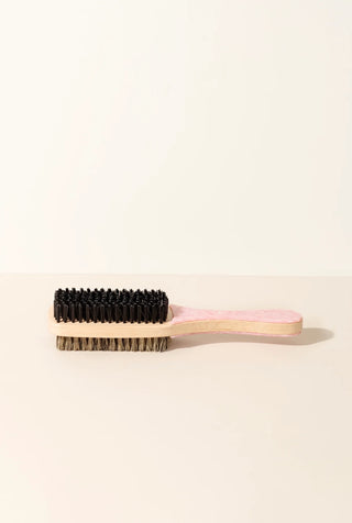 Mini brosse - double sleek brosse (bleu)