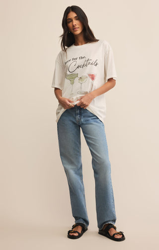 T-shirt - Cocktails city (Sea Salt)