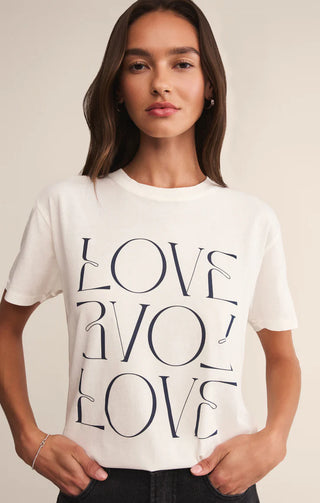 T-shirt - Love (Sea salt)
