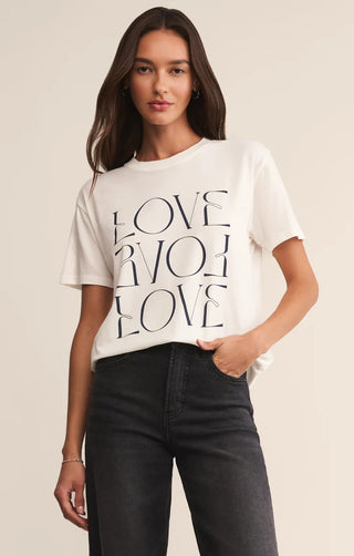 T-shirt - Love (Sea salt)