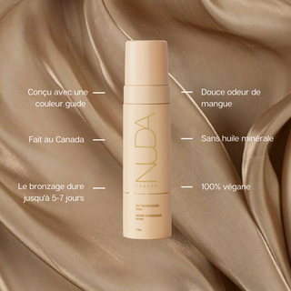 Mousse autobronzante - Moyenne