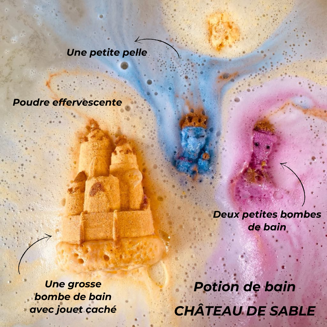 Potion de bain  - Château de sable