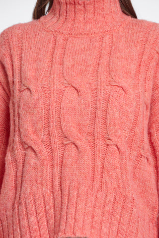 Pull - Taffie (Bright coral melange)