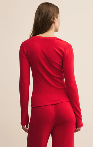 Chandail de pyjama - Holly (Festive red)
