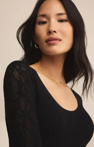 Chandail - Tibi scoop (Black)