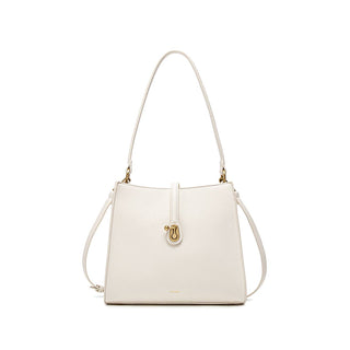 Sac à bandoulière végan recyclé - Crème de noix de coco texturée