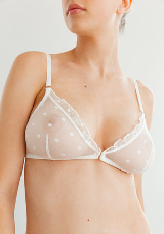 Bralette - Coquette (blanc)