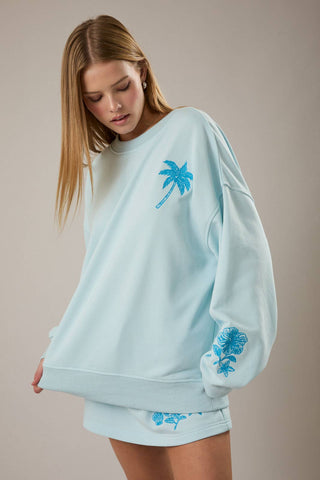 SWEATSHIRT SURDIMENSIONNÉ À MANCHES LONGUES