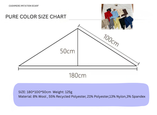 Écharpe Triangle en Tricot Doux – Style Coréen Confortable et Chic