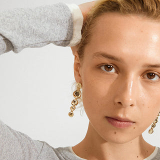 Boucles d'oreilles longues - Sparkle