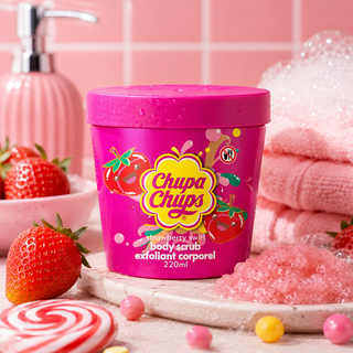 Chupa Chups Gommage corporel Tourbillon Fraise – Inspiré des bonbons