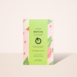 Masque Détoxifiant à l'Argile Matcha | Manchon 3pk