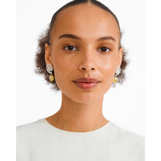 Boucle d'oreille - Still Argent/Jaune (122632913)