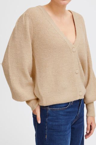 Cardigan- Dusty (Oatmeal melang)