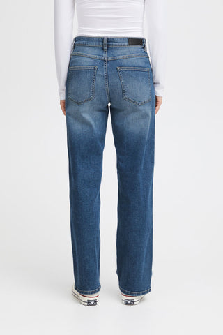 Jeans - Twiggy Straight Long 32 (Medium Blue)