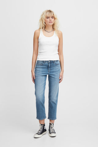 Jeans - Twiggy Raven Cropped (Light blue)