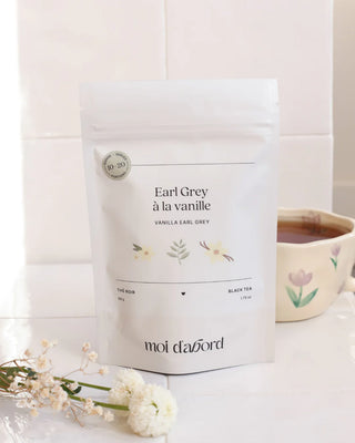 Thé noir - Earl grey à la vanille