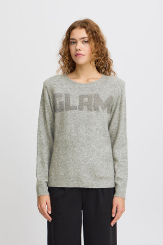 Pull - Macon Glam (Grey melange)