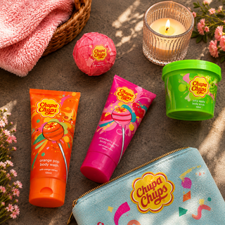 4 piece set - shower cream set orange pop 100ml