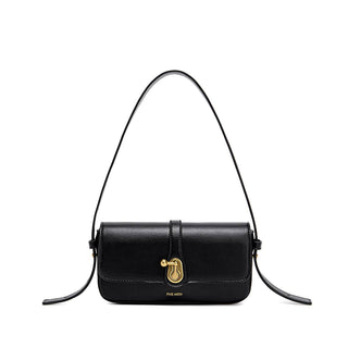 Athena - Sac mince végétalien recyclé - Espresso