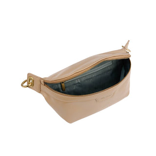 Sac à bandoulière Brooklyn - Sac de ceinture végétalien recyclé - Sable