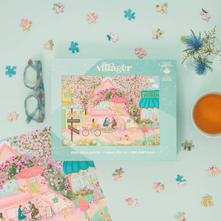 Ville en Fleurs | Puzzle de 1000 pièces | Conçu au Canada
