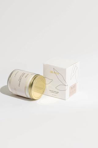 Bougie - Mûre et rhubarbe