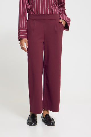 Pantalon - Kate Sus Wide (Rhododendron)