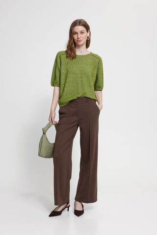 Pantalon - Kate Sus Office Wide (Chicory Coffee)