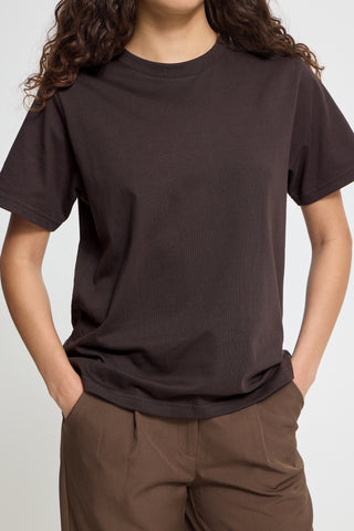 T-Shirt - Palmer Loose (Chocolate torte)